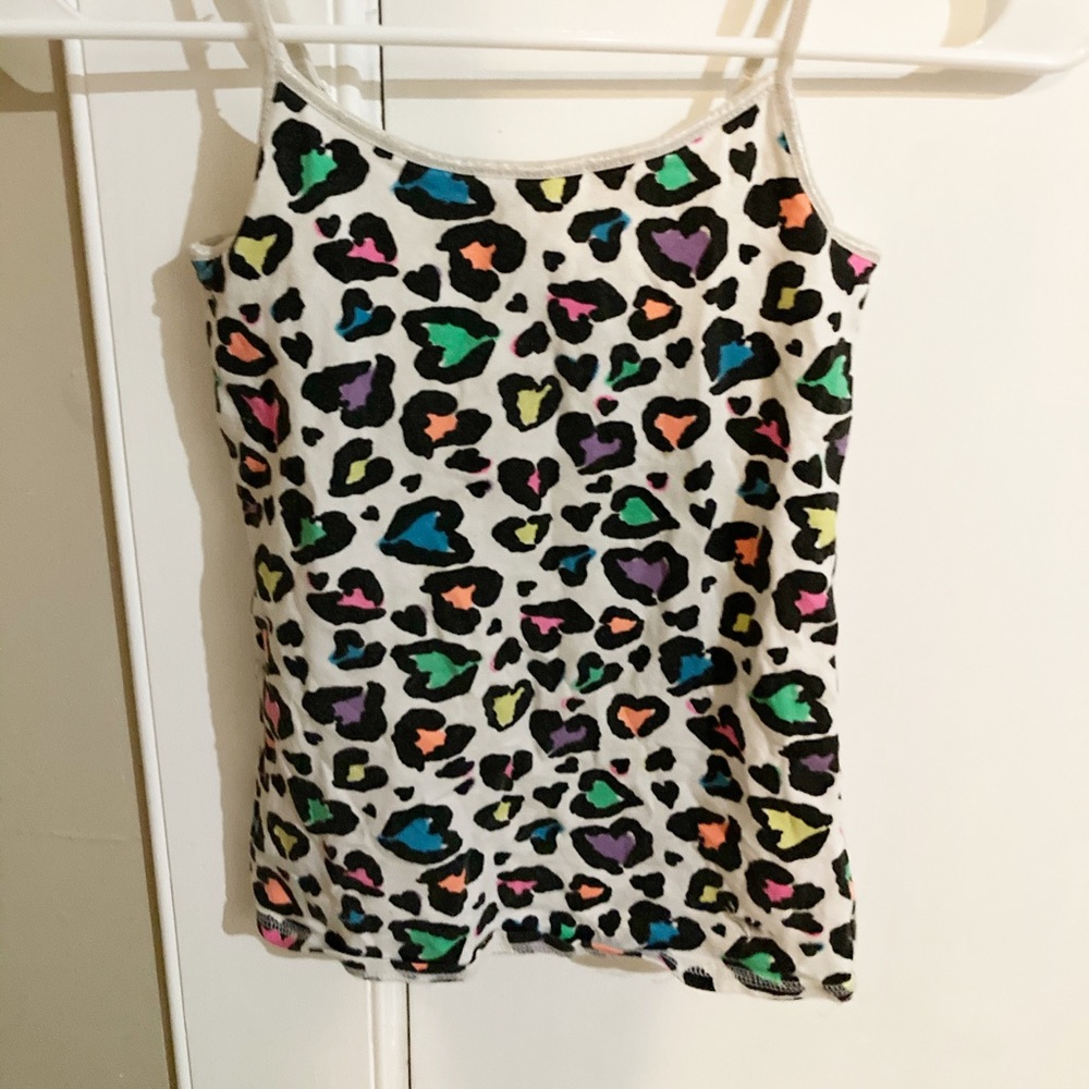colorful leopard tank